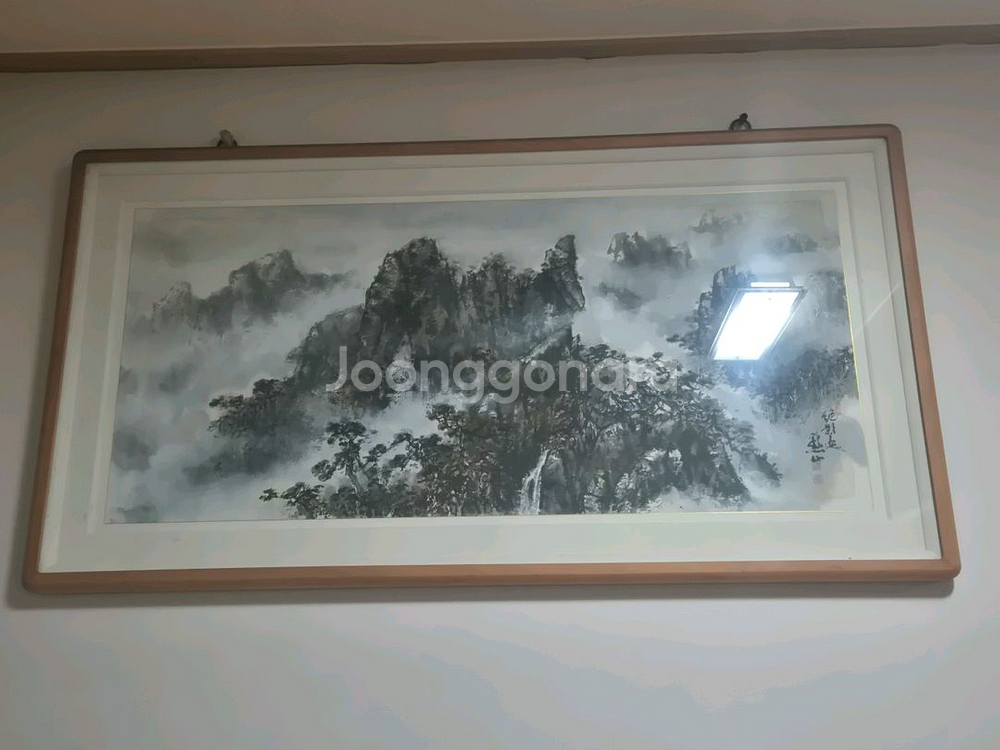 묵산 김진태 화백 산수화 그림--1