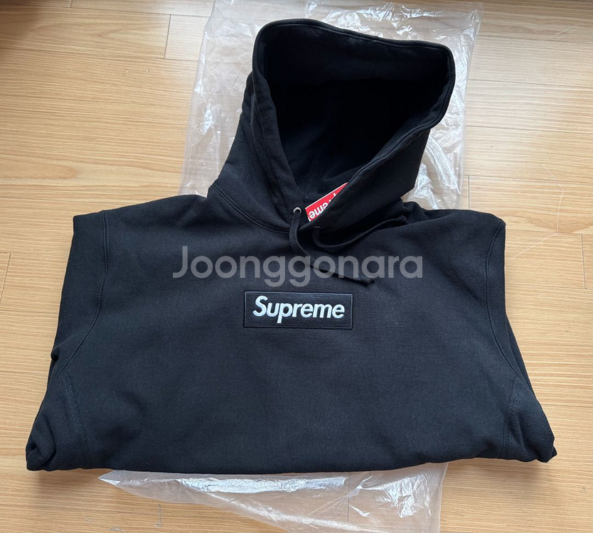 슈프림 박스로고 후드티 S 새상품--0
