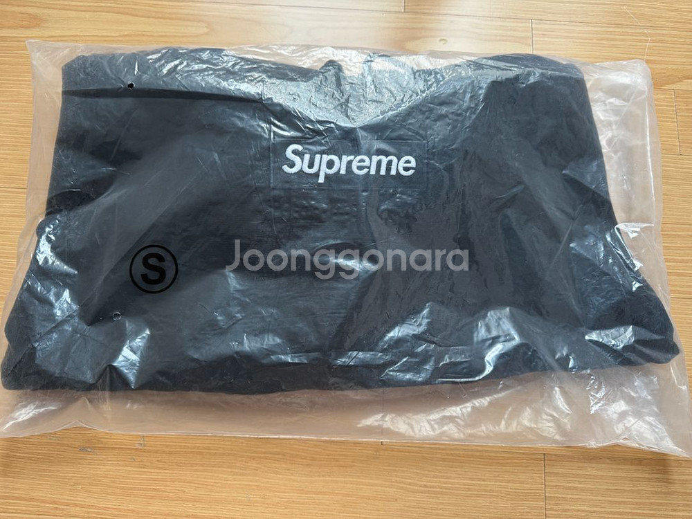 슈프림 박스로고 후드티 S 새상품--1