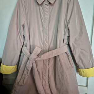 크로커다일 패딩 트렌치코트 105새상품 선물추천