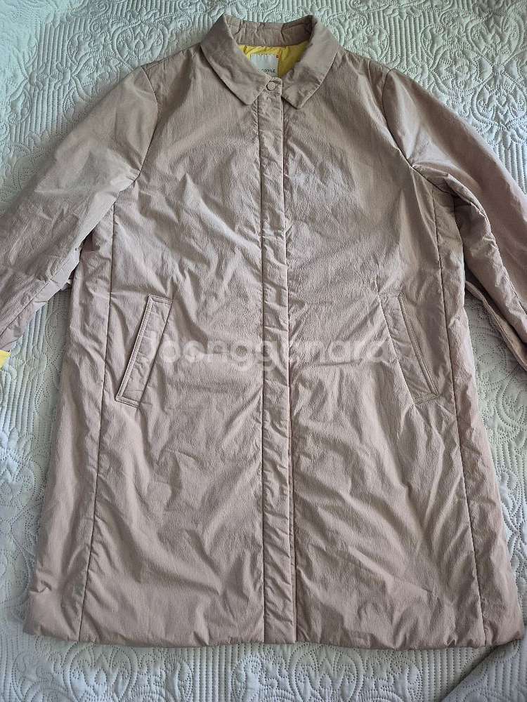 크로커다일 패딩 트렌치코트 105새상품 선물추천--6