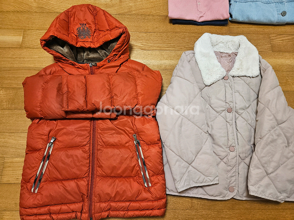 130-140사이즈 여아옷 한상자(점퍼, 청자켓, 맨투맨, 상하복 등)--0