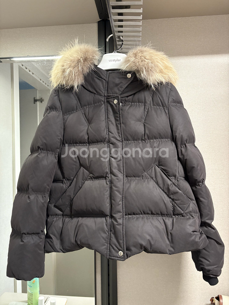 Sandro(산드로) 양털 덕다운 패딩--0