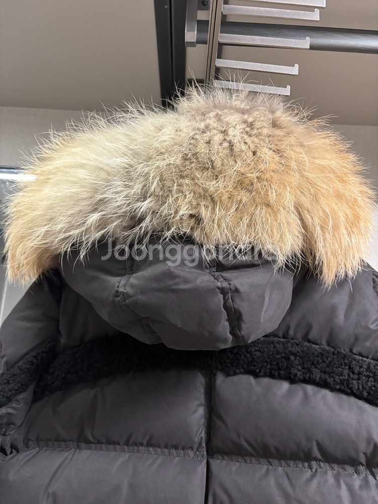 Sandro(산드로) 양털 덕다운 패딩--8