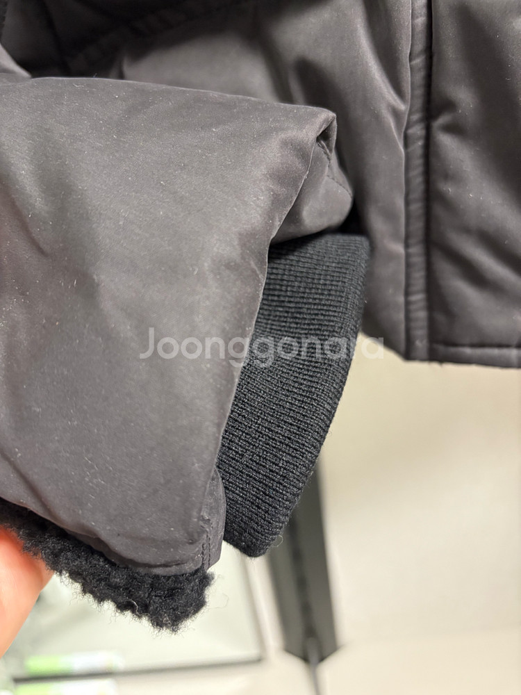 Sandro(산드로) 양털 덕다운 패딩--6