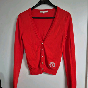 EGOIST 에고이스트 레드 가디건 55사이즈