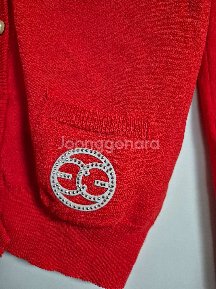 EGOIST 에고이스트 레드 가디건 55사이즈--3