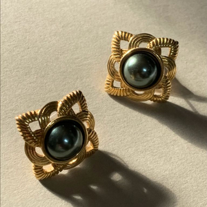 빈티지 스퀘어 귀걸이