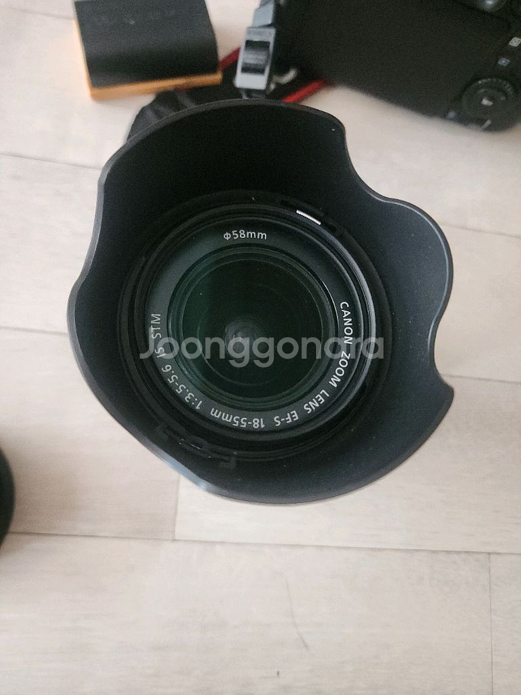 캐논 700D DSLR 카메라 + 18-55mm 렌즈 세트--8