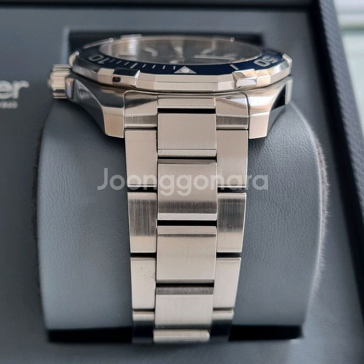 태그호이어 구형 아쿠아레이서 쿼츠 청판 43mm(2019년식)--3