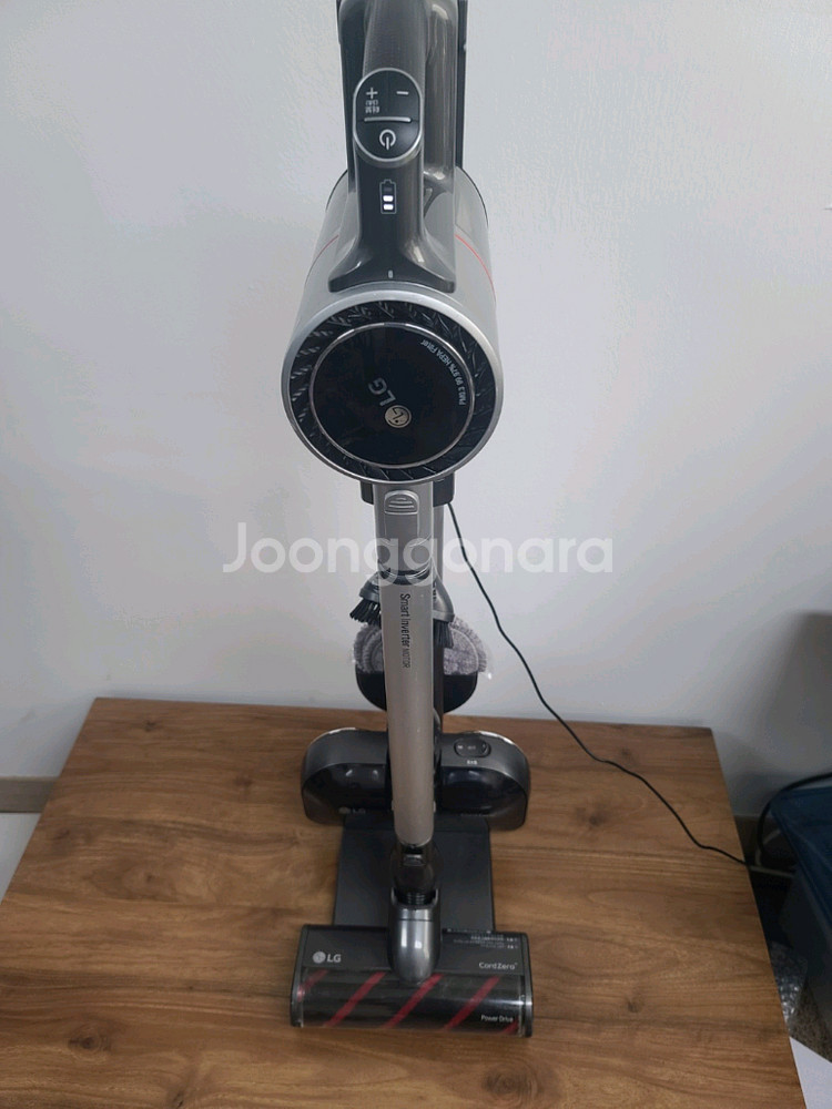 LG 코드제로무선청소기 A9 S97SFBSH1(배터리 56분&33분 작동,물걸레키트포함,전체 청소완)--0