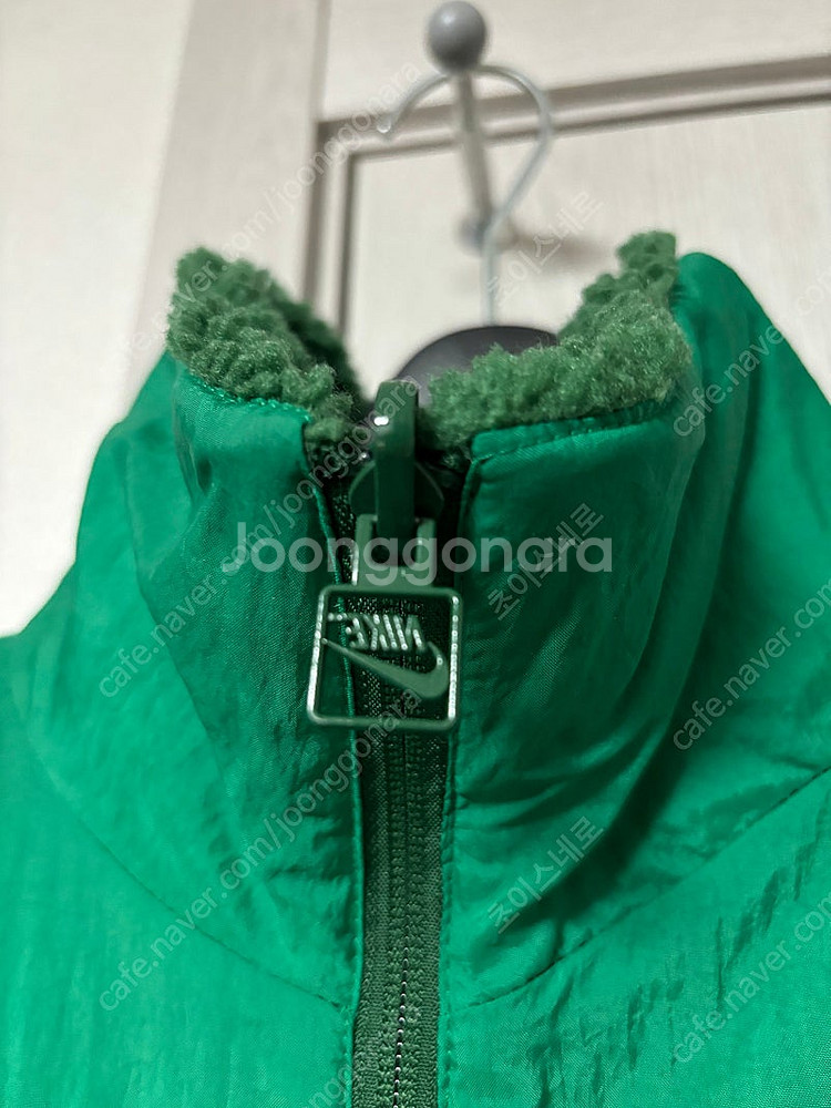 나이키 빅스우시 리버시블 후리스 자켓 고지 그린 M--3