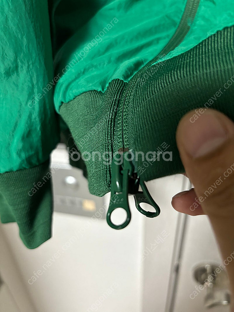 나이키 빅스우시 리버시블 후리스 자켓 고지 그린 M--4