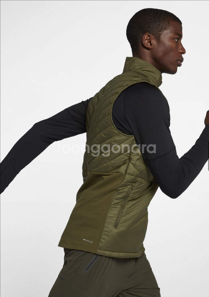 해외S)나이키 에어로레이어 러닝 키키 올리브색상 경량--1