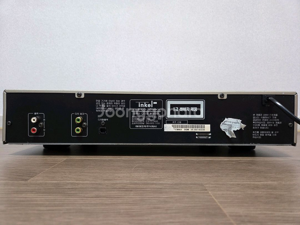인켈 시디 CD-7C MK2플레이어--4