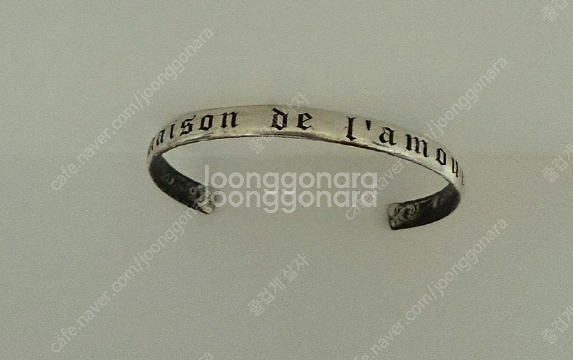 구찌 실버 팔찌 중고 gucci--0