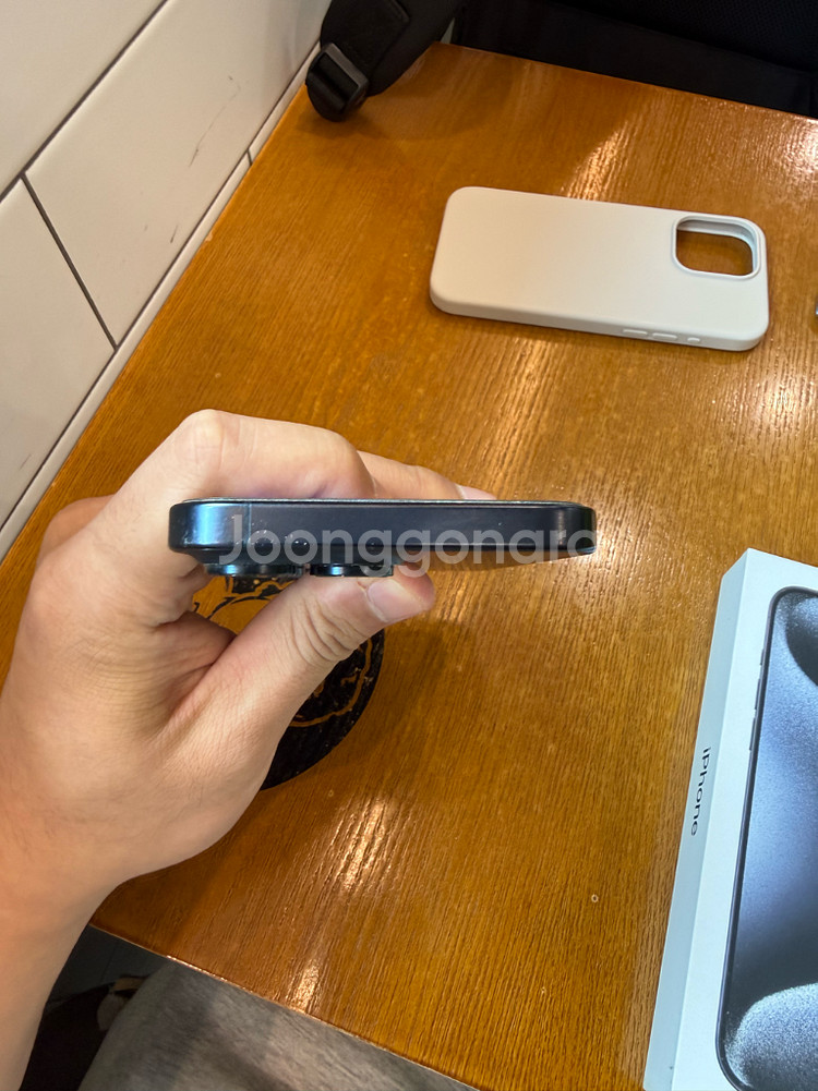 아이폰 15프로 맥스 256 블루 급처--2