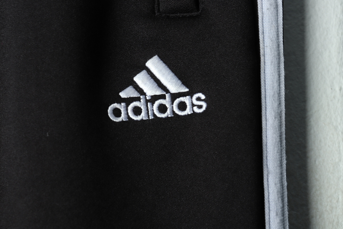 (M) 아디다스 트레이닝복 바지 블랙 삼선 기모 이미지