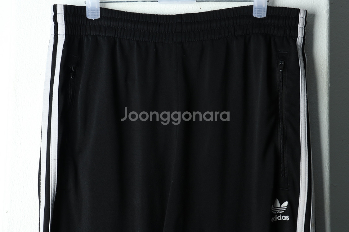 (XL) 아디다스 트레이닝복 바지 파이어버드 블랙--2
