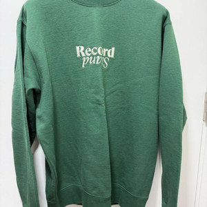 레코드스탠드 맨투맨 XL