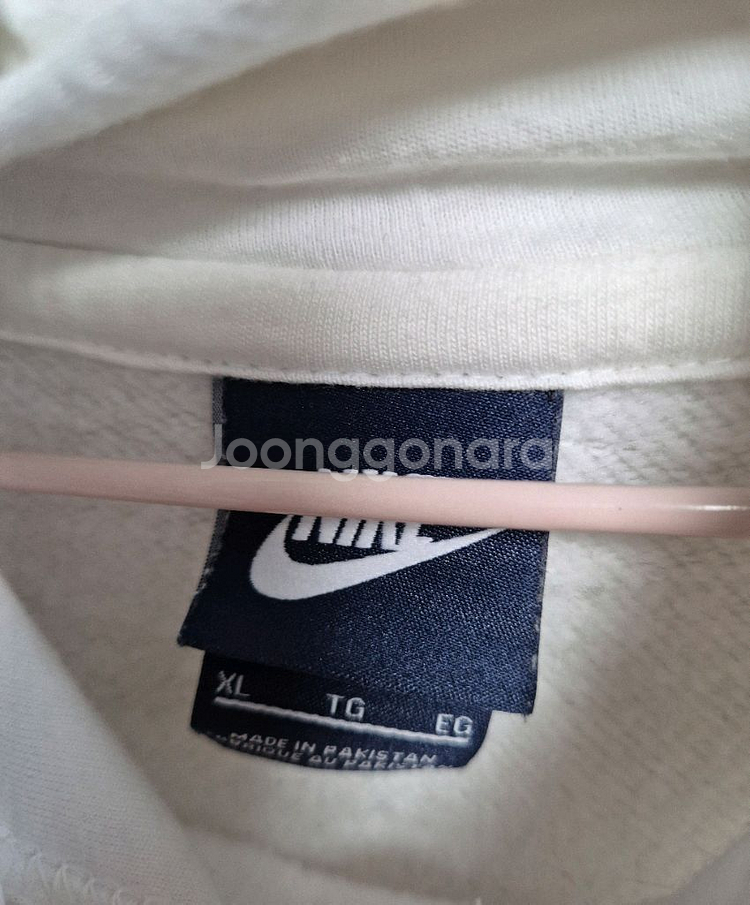 나이키 기모 후드티(XL)--3