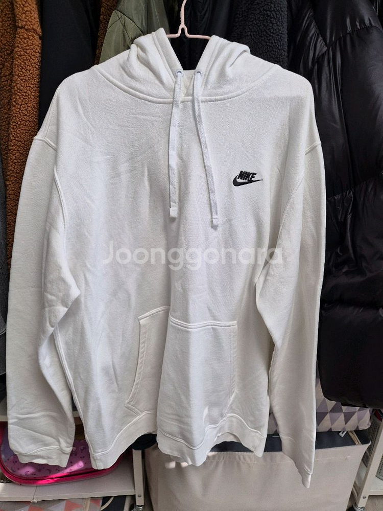 나이키 기모 후드티(XL)--0