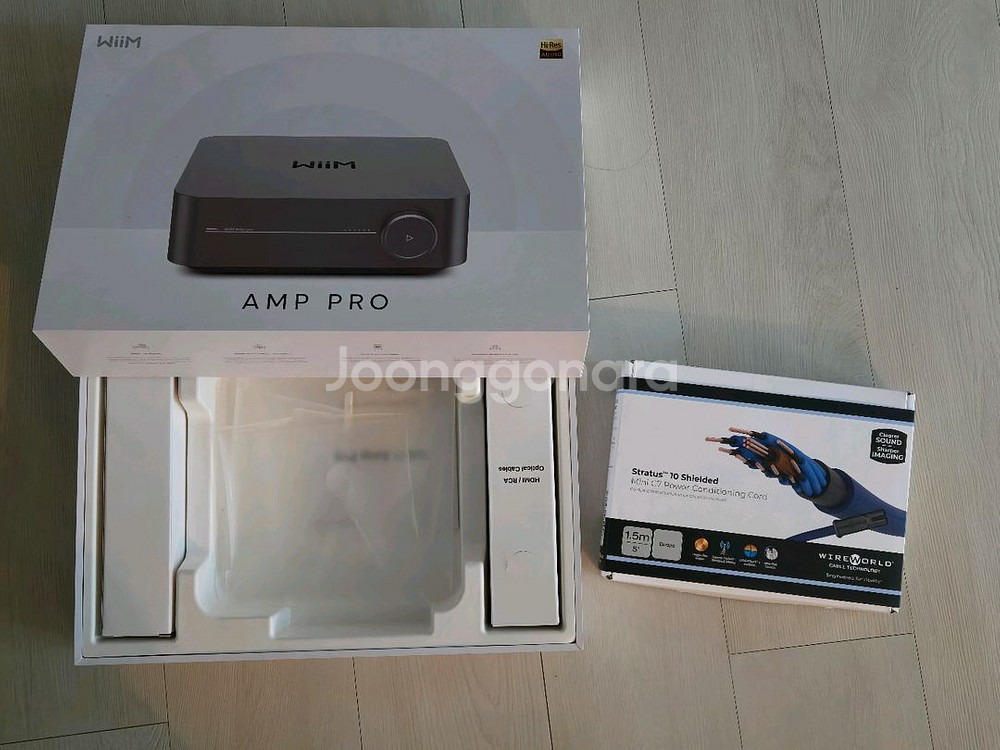 Wiiim AMP PRO 윔앰프프로 와이어월드 파워케이블--1