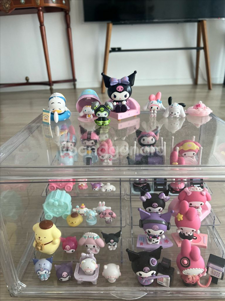 캐릭터 피규어 밑 가챠 등 일괄--1