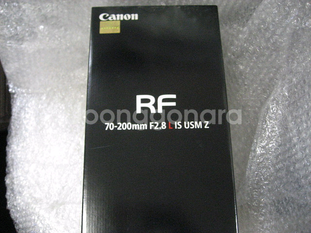 캐논RF70-200Z 캐논RF100-500 캐논RF14-35 캐논200-800 캐논RF85mm F1.4VCM 미개봉--0