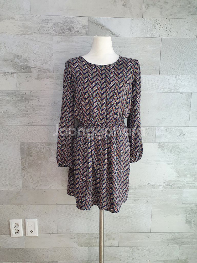 (상태좋음)롱 블라우스겸 미니원피스 44~55반--0