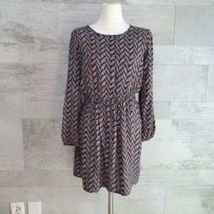 (상태좋음)롱 블라우스겸 미니원피스 44~55반