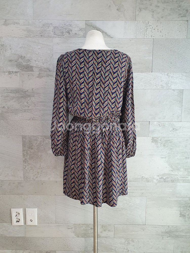 (상태좋음)롱 블라우스겸 미니원피스 44~55반--1