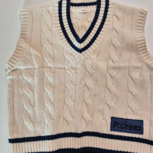 피치스 니트 베스트 조끼 3XL