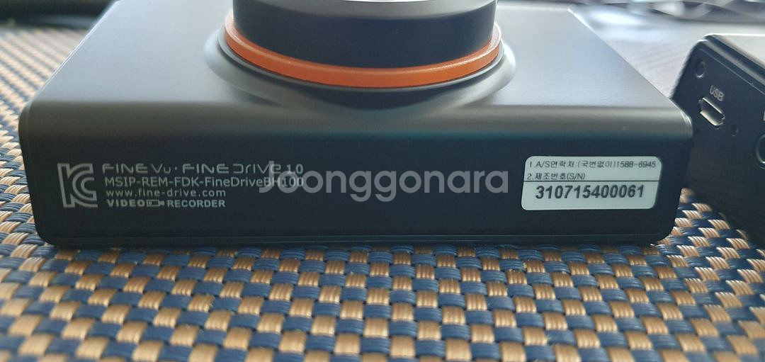 파인뷰 CR-2000G 블랙박스 (본체단품)--1