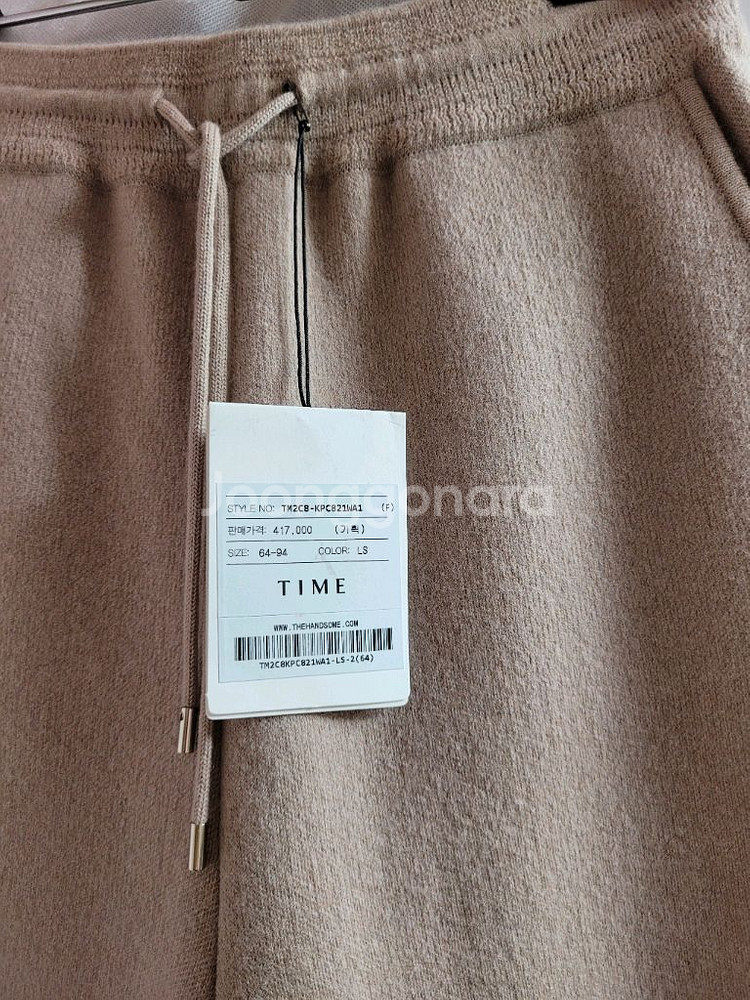 [새상품] 한섬 타임 울 니트 팬츠 55/685000원/랑방 더캐시미어 마인--2