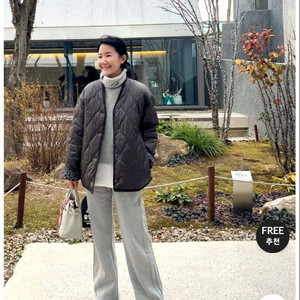 스토리나인 퀼팅 패딩 점퍼