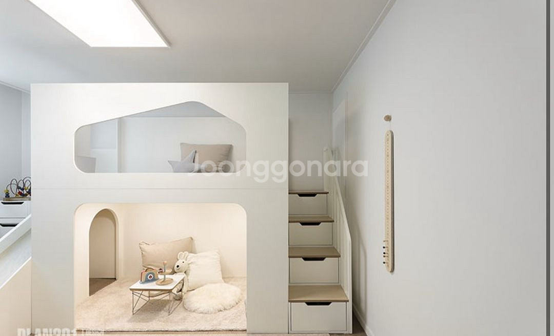 알베로 원목 2층 이층침대 벙커침대--1