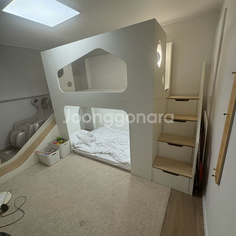 알베로 원목 2층 이층침대 벙커침대--6