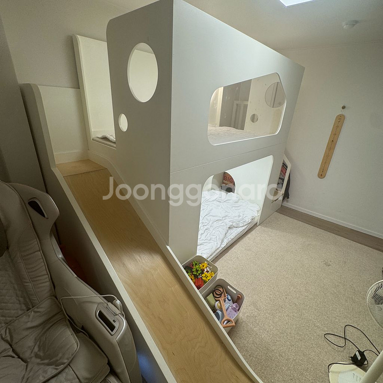 알베로 원목 2층 이층침대 벙커침대--3