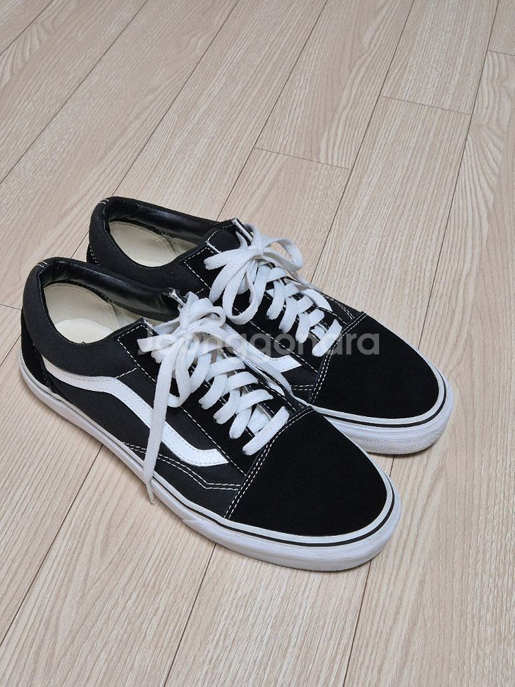 반스 올드스쿨 275 블랙/화이트--0