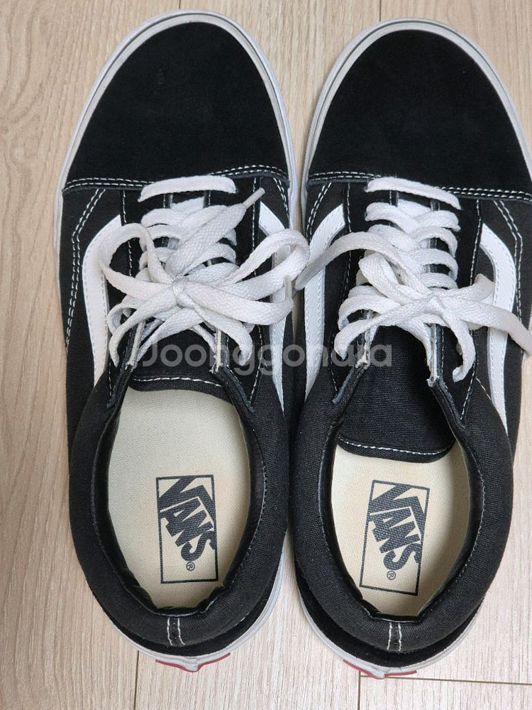반스 올드스쿨 275 블랙/화이트--3