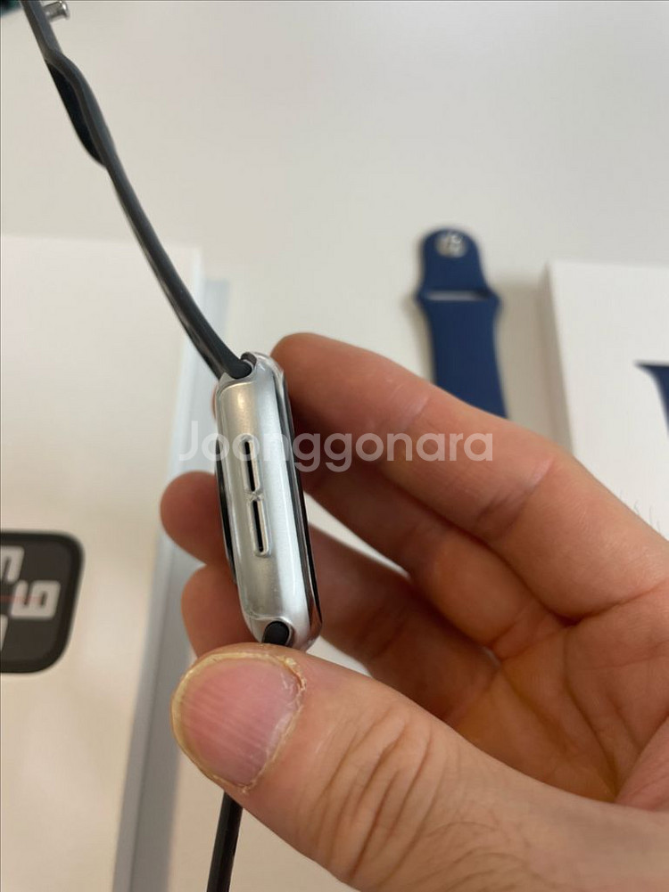 애플워치 SE 2세대 44mm 실버--2