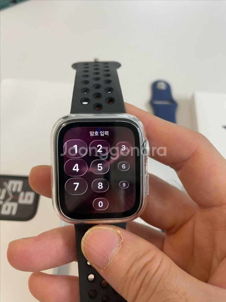 애플워치 SE 2세대 44mm 실버--5