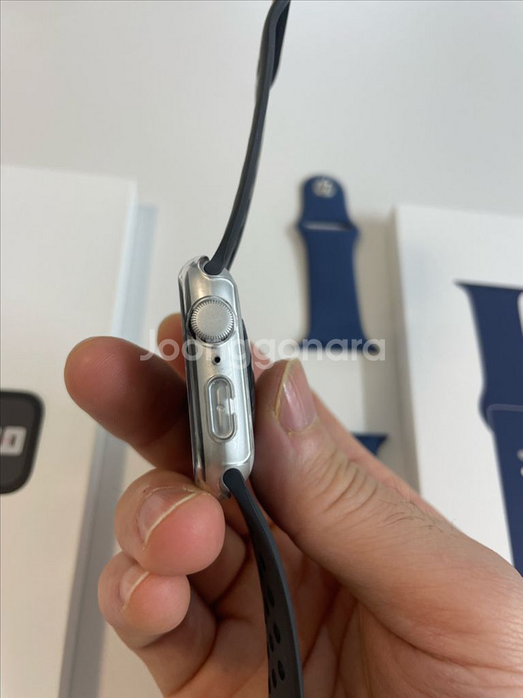 애플워치 SE 2세대 44mm 실버--3