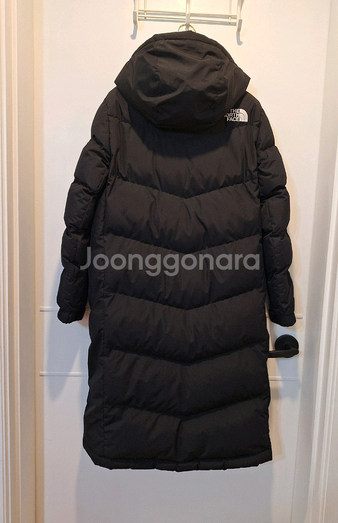 노스페이스 여성 구스 롱패딩--3