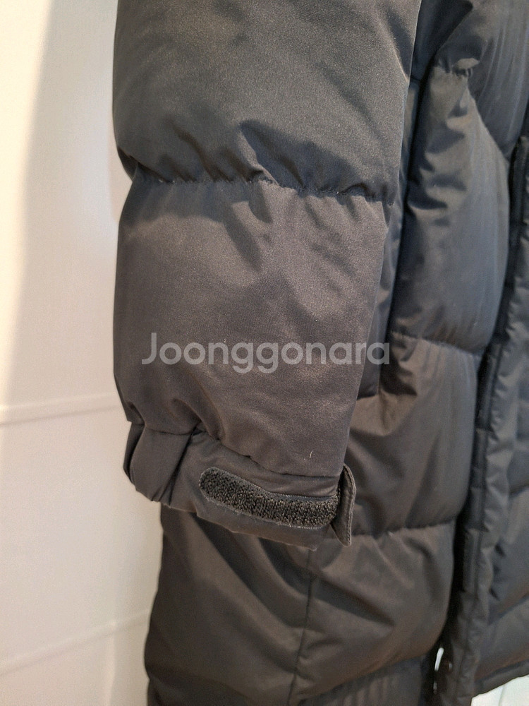 노스페이스 여성 구스 롱패딩--4