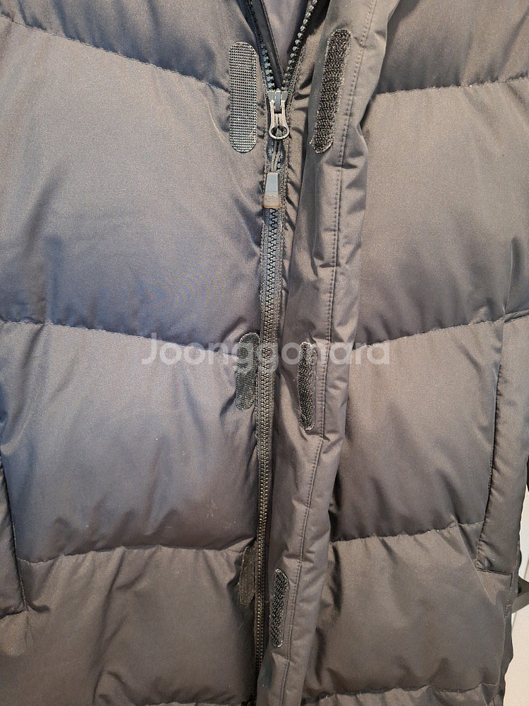 노스페이스 여성 구스 롱패딩--5