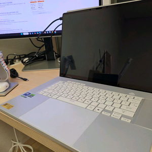 제피러스 G16 RTX5070 화이트 풀박스 + 쿠팡케어 5년