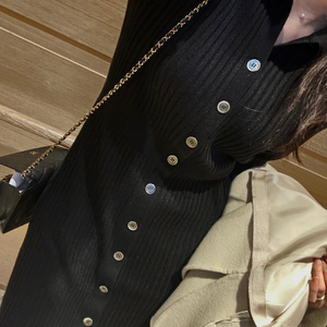 엘로주 pearl knit cardigan ops