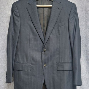 (네이비)남성 스트라이프 정장 자켓110 이미지